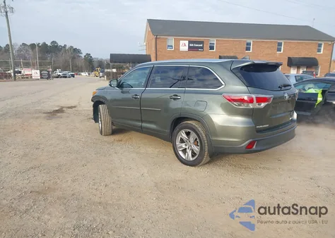 2015 Toyota Highlander Limited V6 z USA, uszkodzony, nr VIN 5TDDKRFH8FS109406
